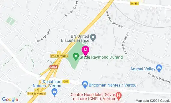 Localisation Dr Juliette Dupre