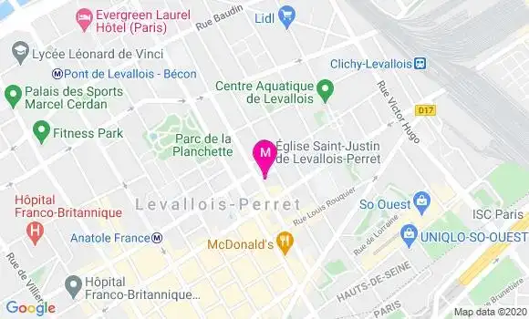Localisation Dr Franck Lalloum