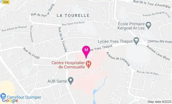 Localisation Dr Amelie Lancien