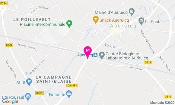 Localisation Dr Catherine Tomas