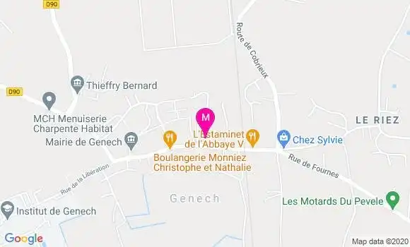 Localisation Dr Aurore Delangre