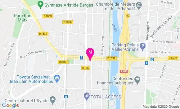 Localisation Dr Benoit Petit