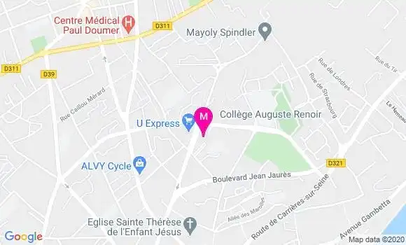 Localisation Dr Gabriel Guedj