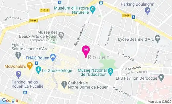 Localisation Dr Sonia Vandhuick Lemonnier