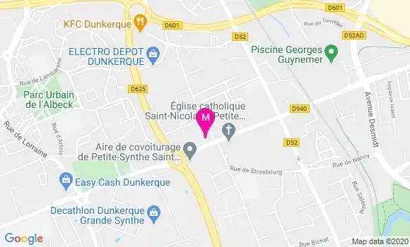 Localisation Dr Marie Odile Dulongcourty