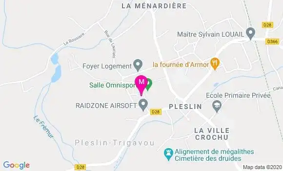 Localisation Dr Claire Chapron Gedouin