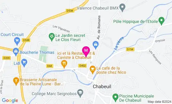 Localisation Dr Marlène Herbin Chirouze