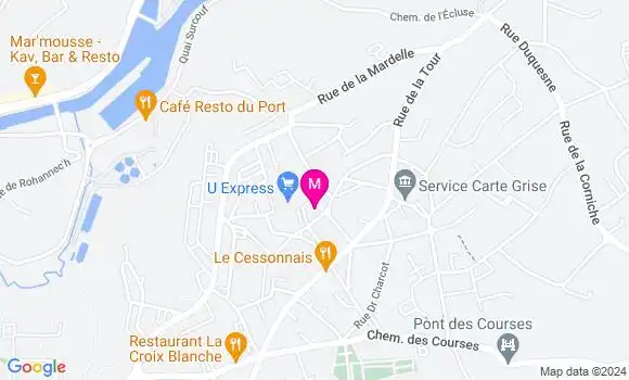 Localisation Dr Marc Pichon