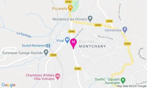 Localisation Dr Guillaume Plaquevent Hostache