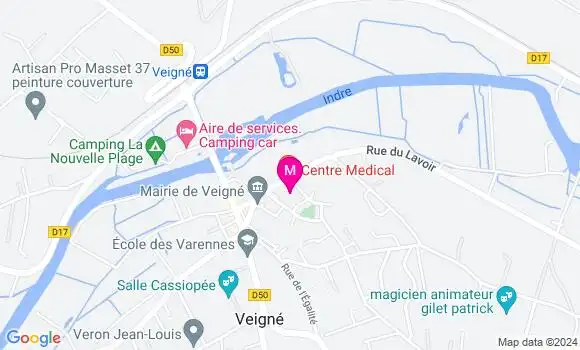 Localisation Dr Fanny Foucard