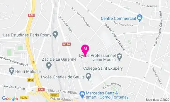 Localisation Dr Charline Rajohnson Ratompoaliseheno