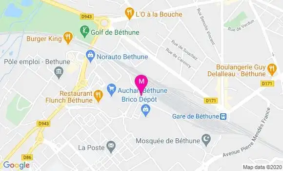 Localisation Dr Erick Moreau