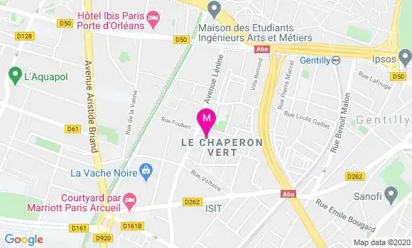 Localisation Dr Charlotte Mouton