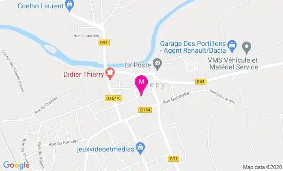 Localisation Dr Armelle Bavoil