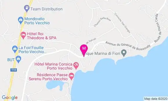 Localisation Dr Sandrine Maurel Ristorcelli