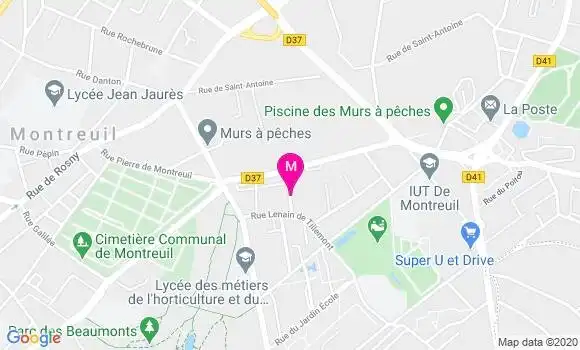 Localisation Dr Nadia Stamboul