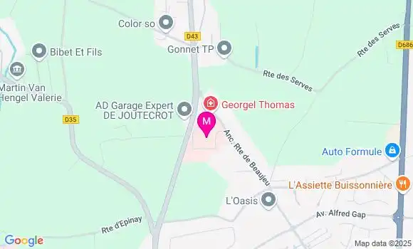 Localisation Dr Camille Flamand