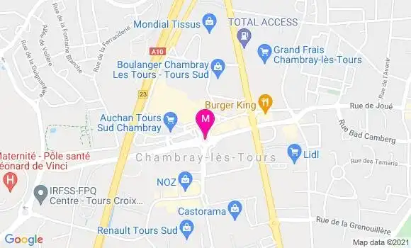 Localisation Dr Iris Kellal