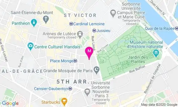 Localisation Dr Julie Rode