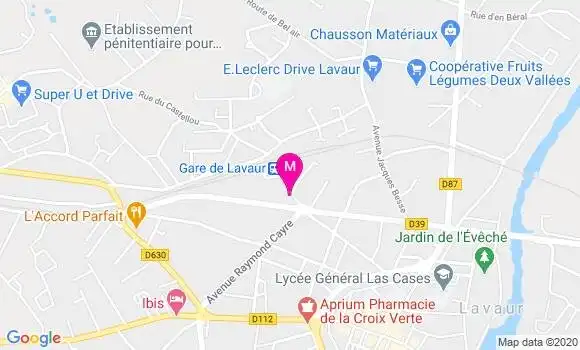 Localisation Dr Pierre Bringuier
