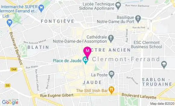 Localisation Dr Virginie Rudel Mestre