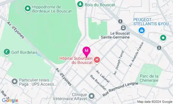 Localisation Dr Amaia Hirigoyen
