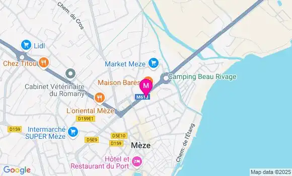 Localisation Dr Mathieu Poncet