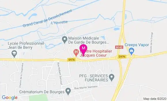 Localisation Dr Severine Debrach