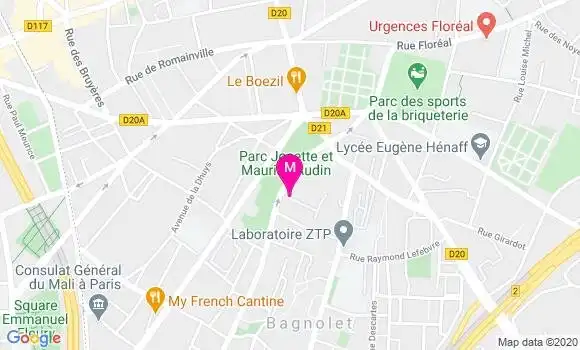 Localisation Dr Marc Elie Bismuth