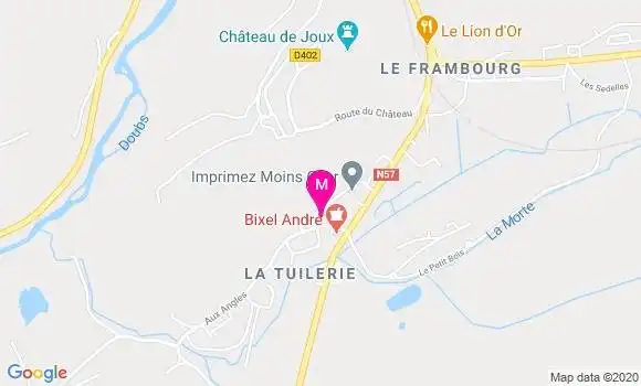 Localisation Dr Nicolas Kury