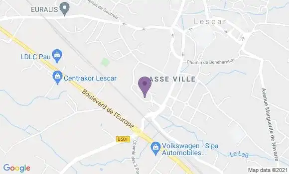 Localisation Dr Jean Marc Fernandez