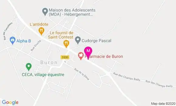 Localisation Dr Adrien Piel