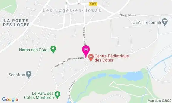 Localisation Dr Issam Kammache