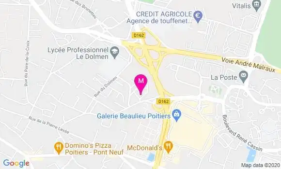 Localisation Dr Helene De Rouffignac
