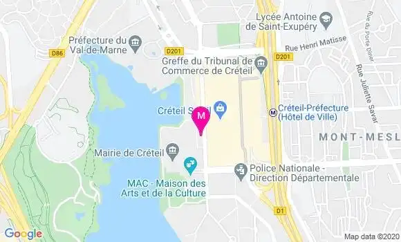 Localisation Dr Maximin Thomazeau