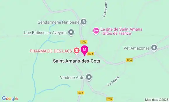 Localisation Dr Estelle Lafon