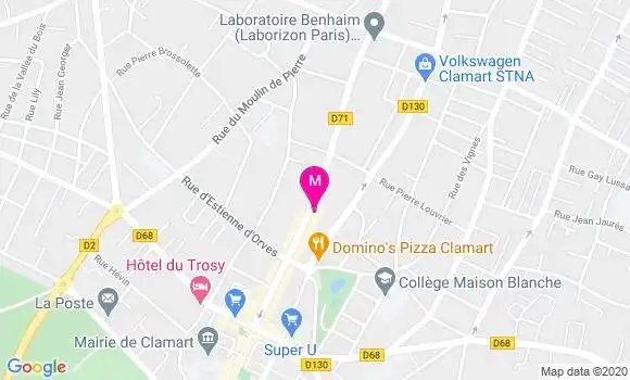 Localisation Dr Marie Comte Mordefroid