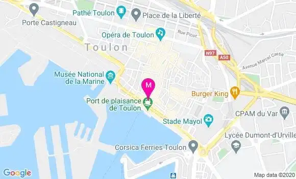 Localisation Dr Valerie Beraud