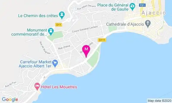Localisation Dr Pierre Olivier Massiani