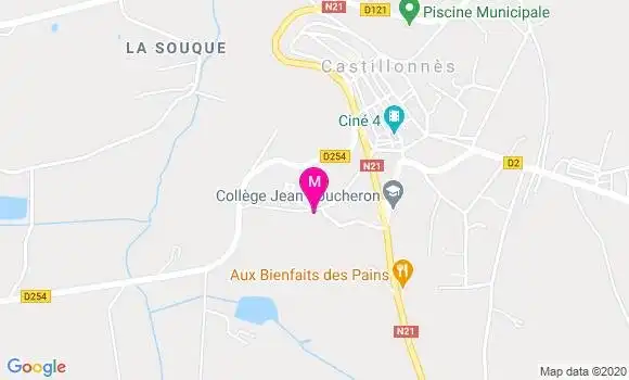 Localisation Dr Isabelle Brousseau