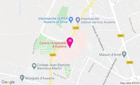 Localisation Dr Mohamed Abbas Hammoud
