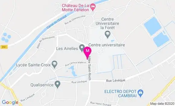 Localisation Dr Christelle Lerouge Giuliani