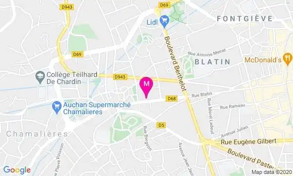 Localisation Dr Marie Domelier