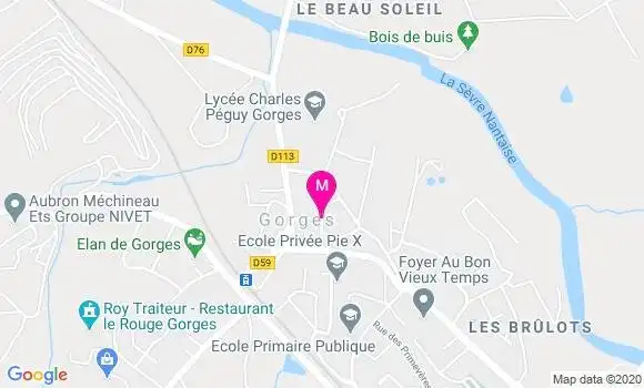 Localisation Dr Elodie Chapelet