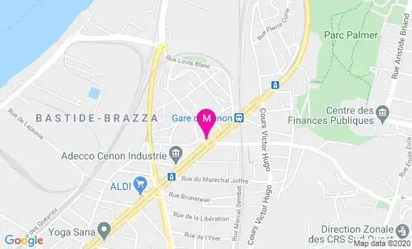 Localisation Dr Nicolas Dussere