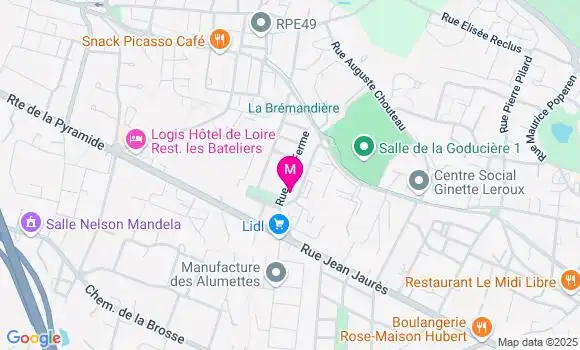 Localisation Dr Charlotte De Fabre de Latude