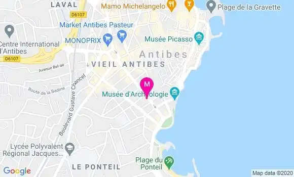Localisation Dr Philippe Robin