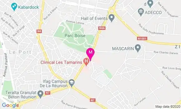 Localisation Dr Tiphaine Bourseau