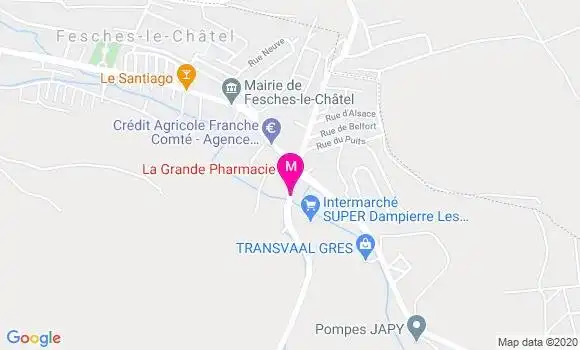 Localisation Dr Patrick Gilliotte