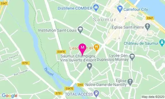 Localisation Dr Pascal David